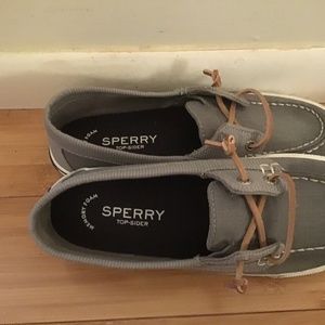LOUNGE AWAY BOAT SHOE gray 5.5